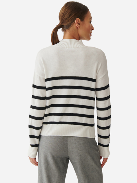 Sweter z golfem damski Tatuum Pasoli T2401.093 M Biały (5900142301124) - obraz 2