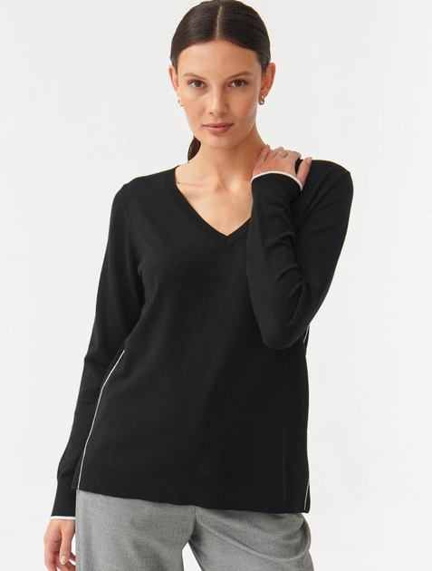 Пуловер жіночий Tatuum Tola 1 T2401.097 S Чорний (5900142298134) - зображення 1