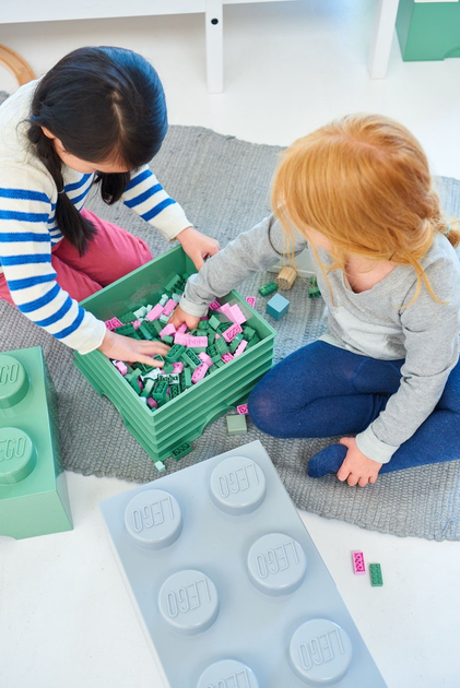 Контейнер LEGO Storage Brick 8 з висувними ящиками для зберігання Сірий (40061740) - зображення 8