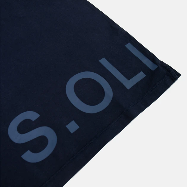 Поло довге чоловіче s.Oliver 10.3.11.13.121.2143964 3XL Синє (4099975325283) - зображення 3