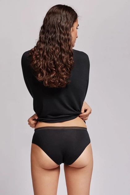 Женская футболка 123P1 Gisela черная XL - изображение 6