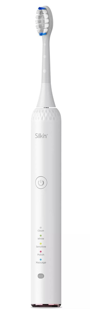 Szczoteczka elektryczna do zębów Silk'n SonicSmile Plus SSP1PE1W001 White - obraz 3