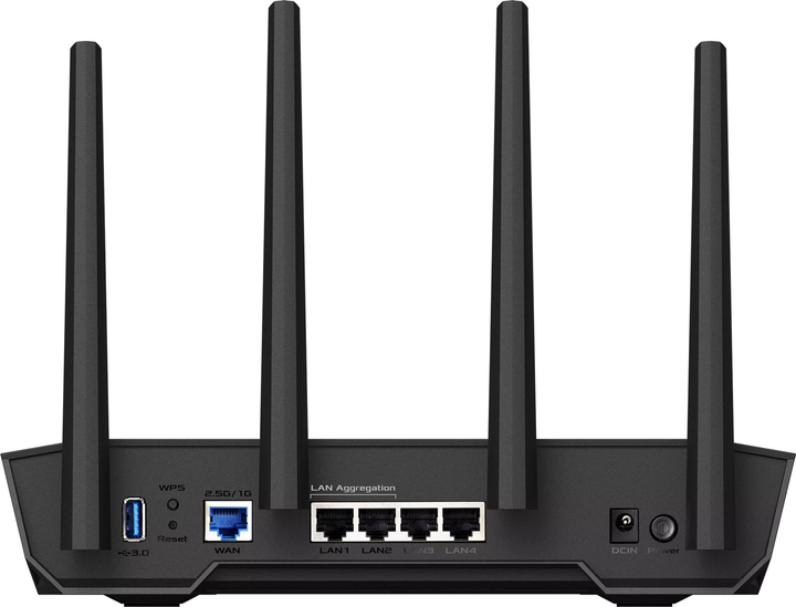 Router ASUS TUF Gaming AX4200 Black (90IG07Q0-MU9100) - obraz 4