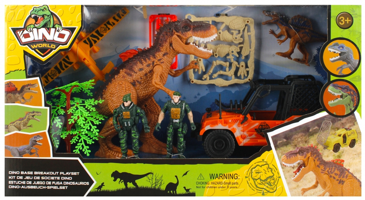 Zestaw do zabawy z figurkami Mega Creative Dino World z akcesoriami (5904335858402) - obraz 1