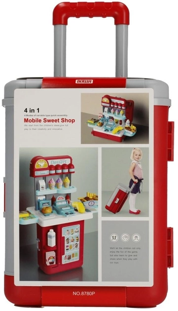 Ігровий набір Mega Creative 4 in 1 Mobile Sweet Shop (5908275176817) - зображення 1