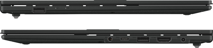 Laptop ASUS Vivobook Go 15 E1504FA-BQ184W (90NB0ZR2-M011E0) Black - obraz 5