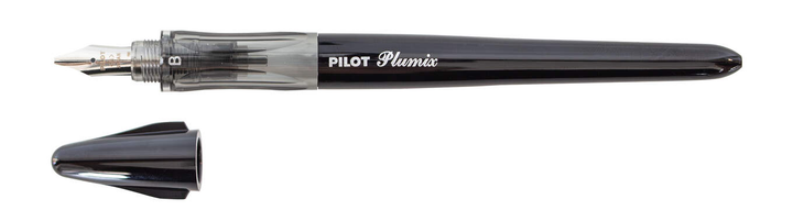 Pióro kaligraficzne Pilot Plumix Black 0.7 mm Niebieskie (4902505297618) - obraz 2