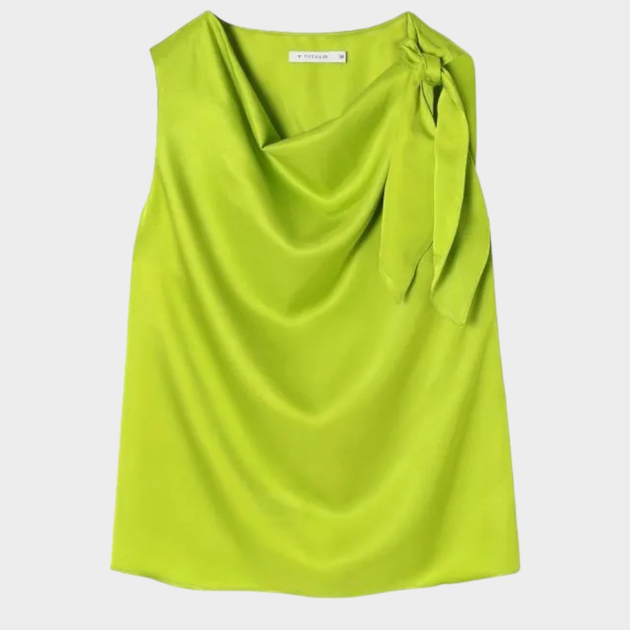 Bluzka damska Tatuum Anko T2406.044B-378 36 Limonkowa (5900142319921) - obraz 5