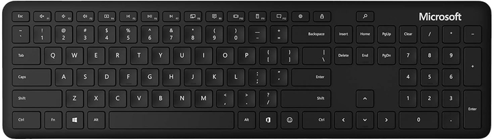 Klawiatura bezprzewodowa Microsoft Bluetooth Keyboard Black (QSZ-00030) - obraz 1