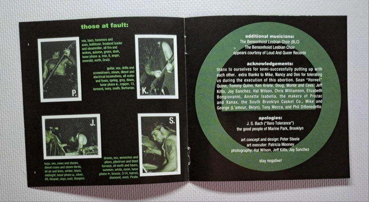 Type O Negative – Slow, Deep And Hard (1991) Audio CD (імпорт