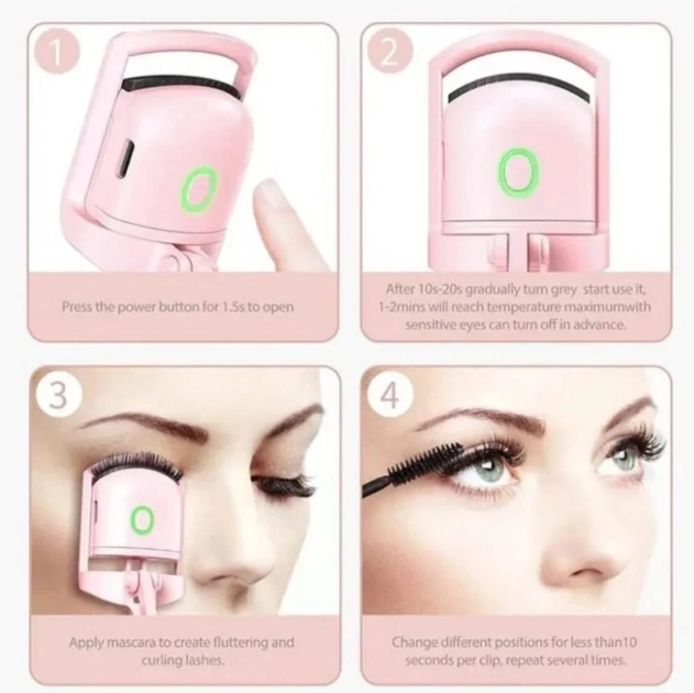 Аккумуляторные щипцы для завивки ресниц с USB Eye lashes machine ZA7YN9598P - Фото 4 Аккумуляторные щипцы для завивки ресниц с USB Eye lashes machine ZA7YN9598P - изображение 4
