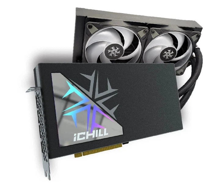 Видеокарта Inno3D GeForce RTX 4080 Super Ichill Black 16GB GDDR6X