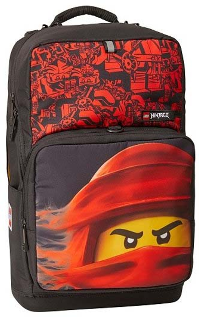 Zestaw szkolny Lego School Optimo Plus Ninjago Red Plecak + Torba sportowa (5711013098148) - obraz 3