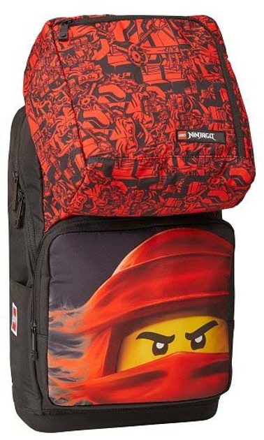 Zestaw szkolny Lego School Optimo Plus Ninjago Red Plecak + Torba sportowa (5711013098148) - obraz 4