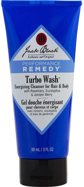 Гель для тіла та волосся Jack Black Turbo Wash Energizing Cleanser 88 мл (0682223040409) - зображення 1