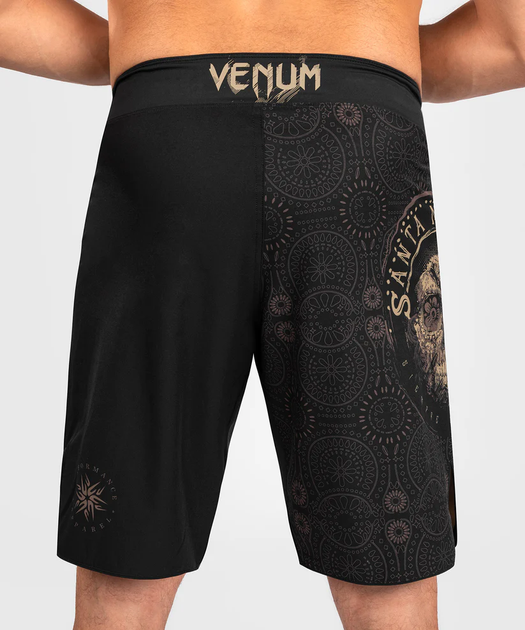 Шорты для ММА Venum Santa Muerte Dark Side Fightshorts - Black Brown (VENUM-04806-124-L) - Фото 4 Шорты для ММА Venum Santa Muerte Dark Side Fightshorts - Black Brown (VENUM-04806-124-L) - изображение 4