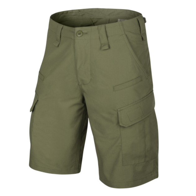 Шорты тактические Helikon-Tex® S CPU SHORTS RIPSTOP OLIVE GREEN (SP-CPK-PR-02-B03-S) - изображение 1