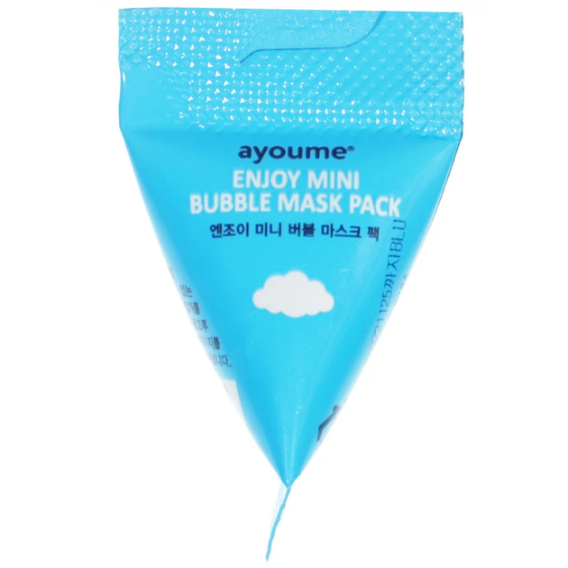 Кислородная маска-пирамидка для лица Ayoume Enjoy Mini Bubble Mask Pack ...