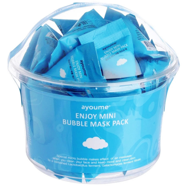 Кислородная маска-пирамидка для лица Ayoume Enjoy Mini Bubble Mask Pack ...