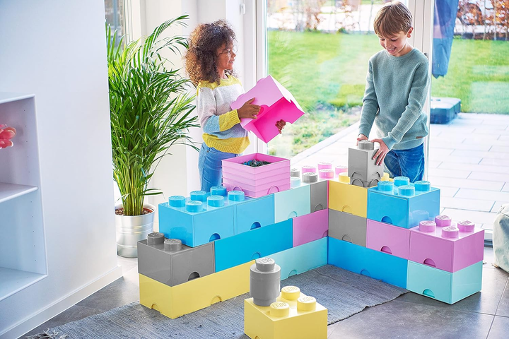 Pojemnik do przechowywania LEGO Storage Brick 4 Rosa (40031738) - obraz 6