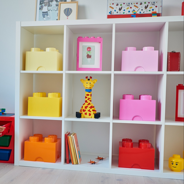 Pojemnik do przechowywania LEGO Storage Brick 4 Rosa (40031738) - obraz 9