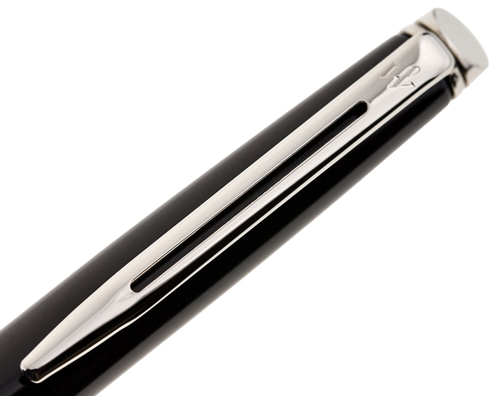 Długopis Waterman Hemisphere Black Lacque CT Ballpen Niebieski (3501170920572) - obraz 2