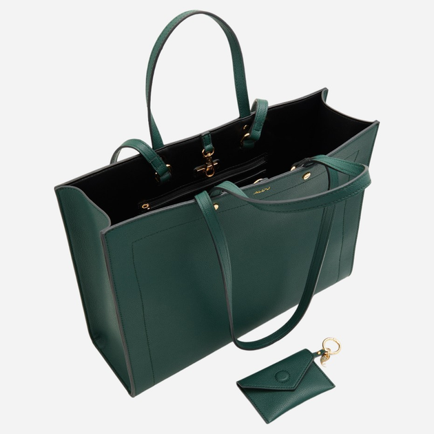 Сумка шопер Aldo 13681797 Темно-зелена (058822020997) - зображення 3