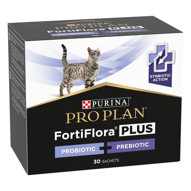 Пробиотик с пребиотиком Purina Pro Plan FortiFlora Plus для взрослых ...