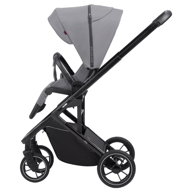 Коляска прогулочная детская CARRELLO Alfa CRL-5508 BF Feather Grey Светло-серая - Фото 3 Коляска прогулочная детская CARRELLO Alfa CRL-5508 BF Feather Grey Светло-серая - изображение 3