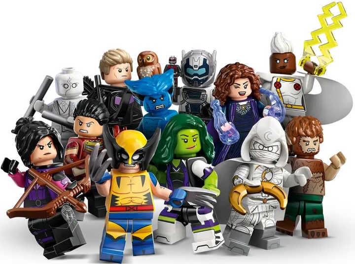 Zestaw kolekcjonerski minifigurek Lego Minifigures Marvel Seria 2 10 elementów (71039) - obraz 2