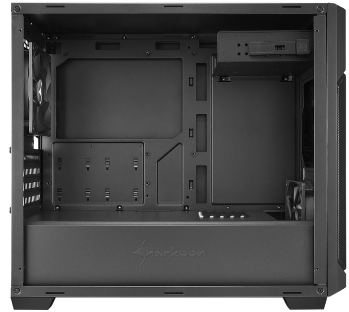Корпус Sharkoon V1000 Black - зображення 6