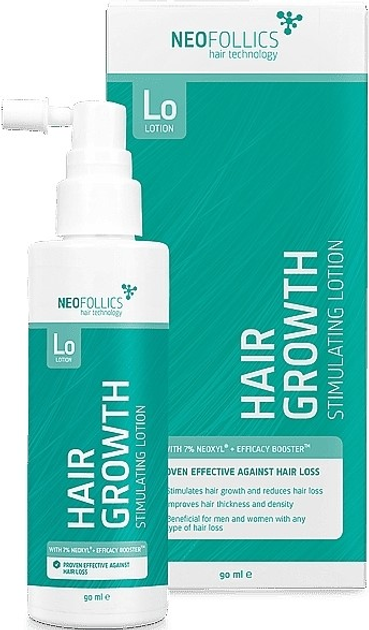 Лосьон-стимулятор росту волосся Neofollics Hair Technology Hair Growth Stimulating Lotion 90 мл (8717953247100) - зображення 2