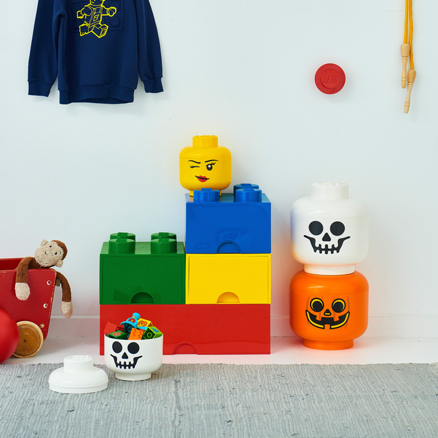 Контейнер для зберігання LEGO Storage Голова Skeleton L (40321728) - зображення 10