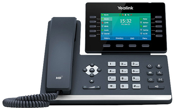 Telefon IP Yealink SIP-T54W Black (1301081) - obraz 2