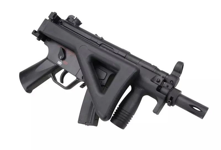 Страйкбольний пістолет-кулемет Jing Gong MP5K JG203 Black - изображение 2