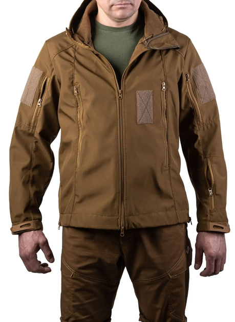 Куртка Smilo Softshell Coyote Size L - зображення 1