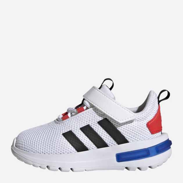Buty sportowe chłopięce na rzepy adidas Racer Tr 23 El I IG4916 27 Białe (4066756144999) - obraz 4