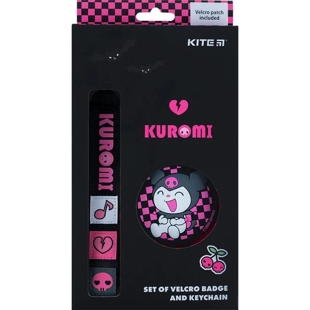Набор бейдж на липучке и подвеска куроми (HK24-3010-2) - изображение 2