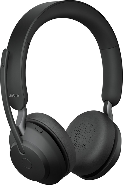 Słuchawki Jabra Evolve2 65 USB-A UC Stereo with Charging Stand Black (26599-989-989) - obraz 3