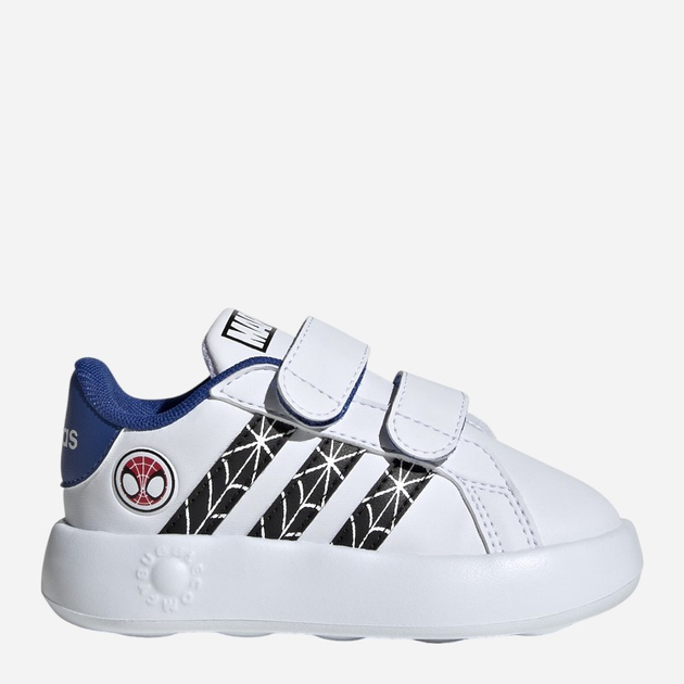 Дитячі кеди для хлопчика adidas Grand Court Spider ID8017 26 Білі (4066759475885) - зображення 1