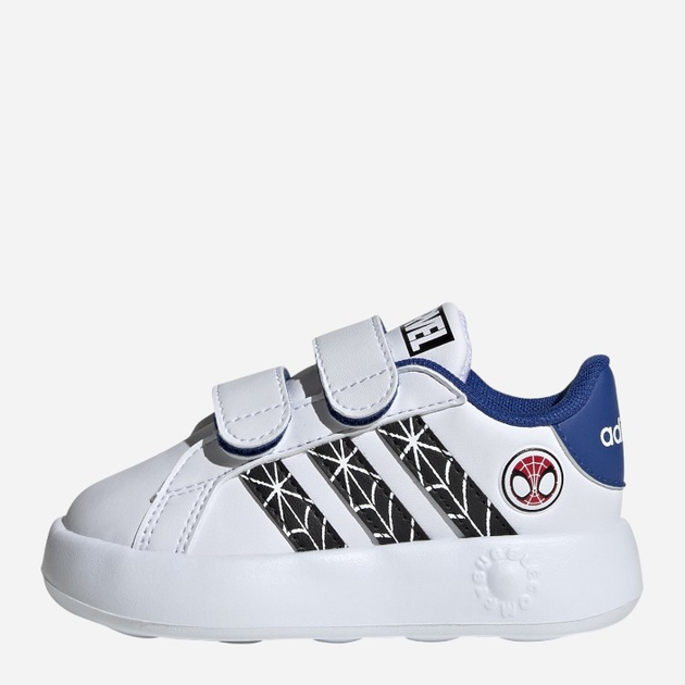 Sneakersy chłopięce adidas Grand Court Spider ID8017 26.5 Białe (4066759479579) - obraz 3