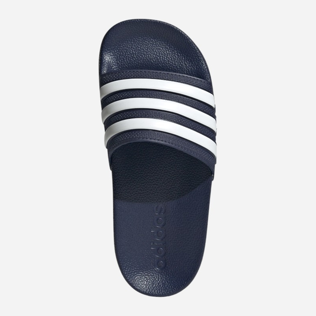 Жіночі шльопанці для пляжу adidas Adilette Shower K IF5978 37 Темно-сині з білим (4066759575516) - зображення 5