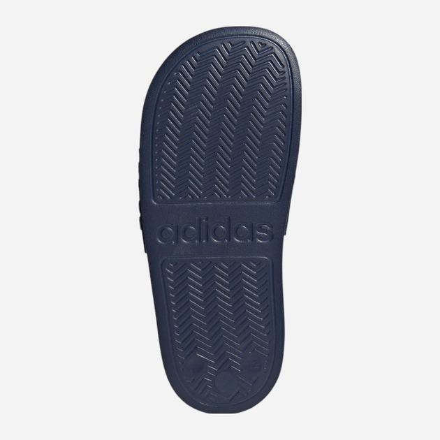 Жіночі шльопанці для пляжу adidas Adilette Shower K IF5978 37 Темно-сині з білим (4066759575516) - зображення 6