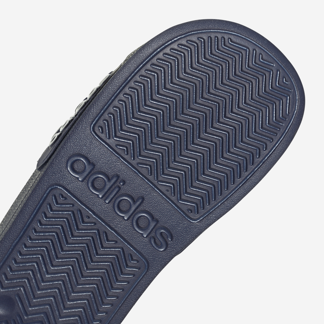Жіночі шльопанці для пляжу adidas Adilette Shower K IF5978 37 Темно-сині з білим (4066759575516) - зображення 8