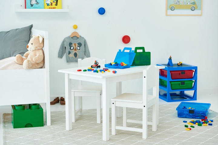 Контейнер для зберігання LEGO Storage Brick Drawer 4 з висувним ящиком Зелений (40051734) - зображення 7