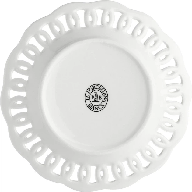 Talerz do obiadu La Porcellana Bianca Firenze porcelana 20 cm (8027549070785) - obraz 3