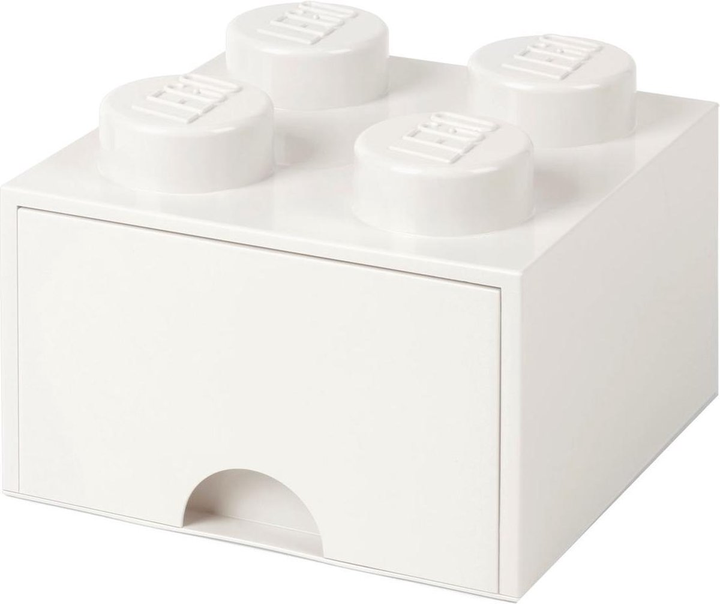 Pojemnik do przechowywania LEGO Storage Brick Drawer 4 z szufladą Biały (40051735) - obraz 1