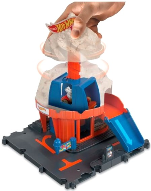 Набір іграшок Hot Wheels City Rally Ice Cream Shop (0194735109623) - зображення 3