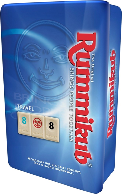 Gra planszowa Tm Toys Rummikub Travel Tin (7290108380767) - obraz 2