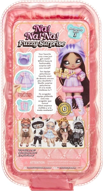 Lalka Na! Na! Na! Fuzzy Surprise Cow Girl Miłe w dotyku 17 cm (0035051591894) - obraz 12